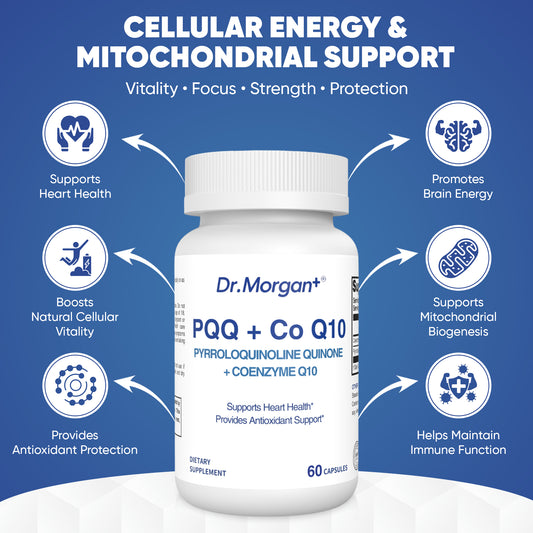 Dr. Morgan+ PQQ + CoQ10