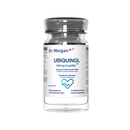 Dr. Morgan+ Ubiquinol 100 mg CrysVital™