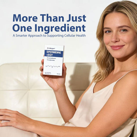 Dr. Morgan Spermidine + Ergothioneine (EGT)  30 Capsules