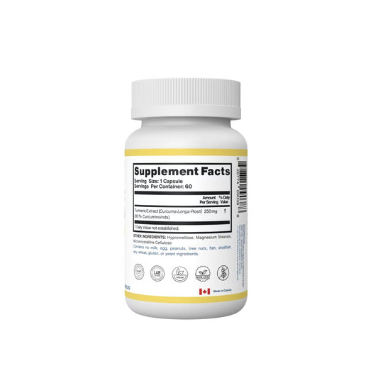 Dr. Morgan™ Turmeric Curcumin 95% 60 Vegan Capsules