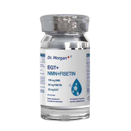 Dr. Morgan EGT+ NMN+ Fisetin Capsules