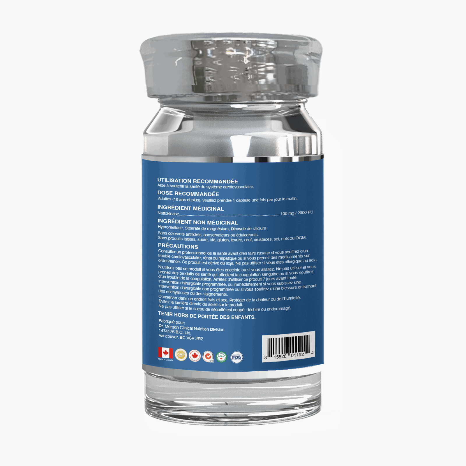 Dr. Morgan +Nattokinase 2000 FU - Dr.morgan -  - 