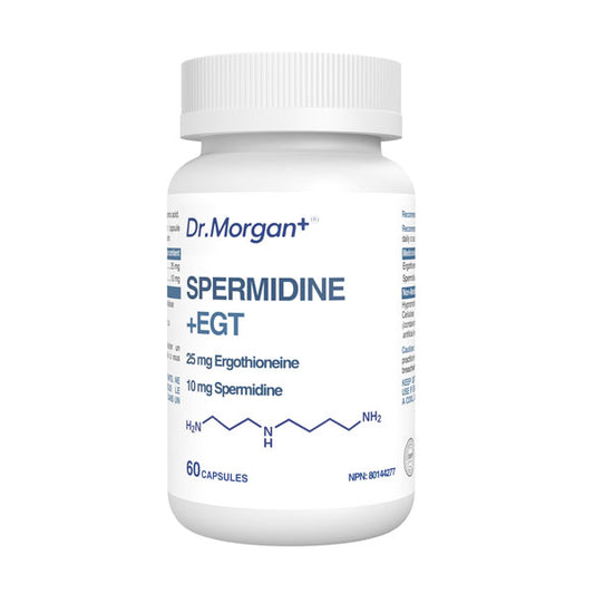 Dr. Morgan™ Spermidine + EGT  60 Capsules